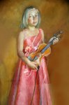 Watercolor exhibition in Zelenograd
